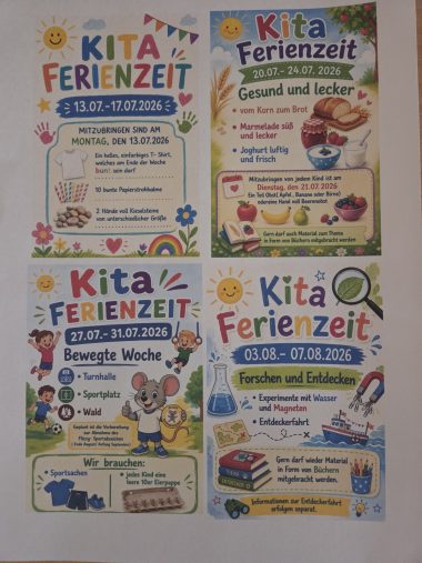 Ferienzeit im „Waldhäuschen“