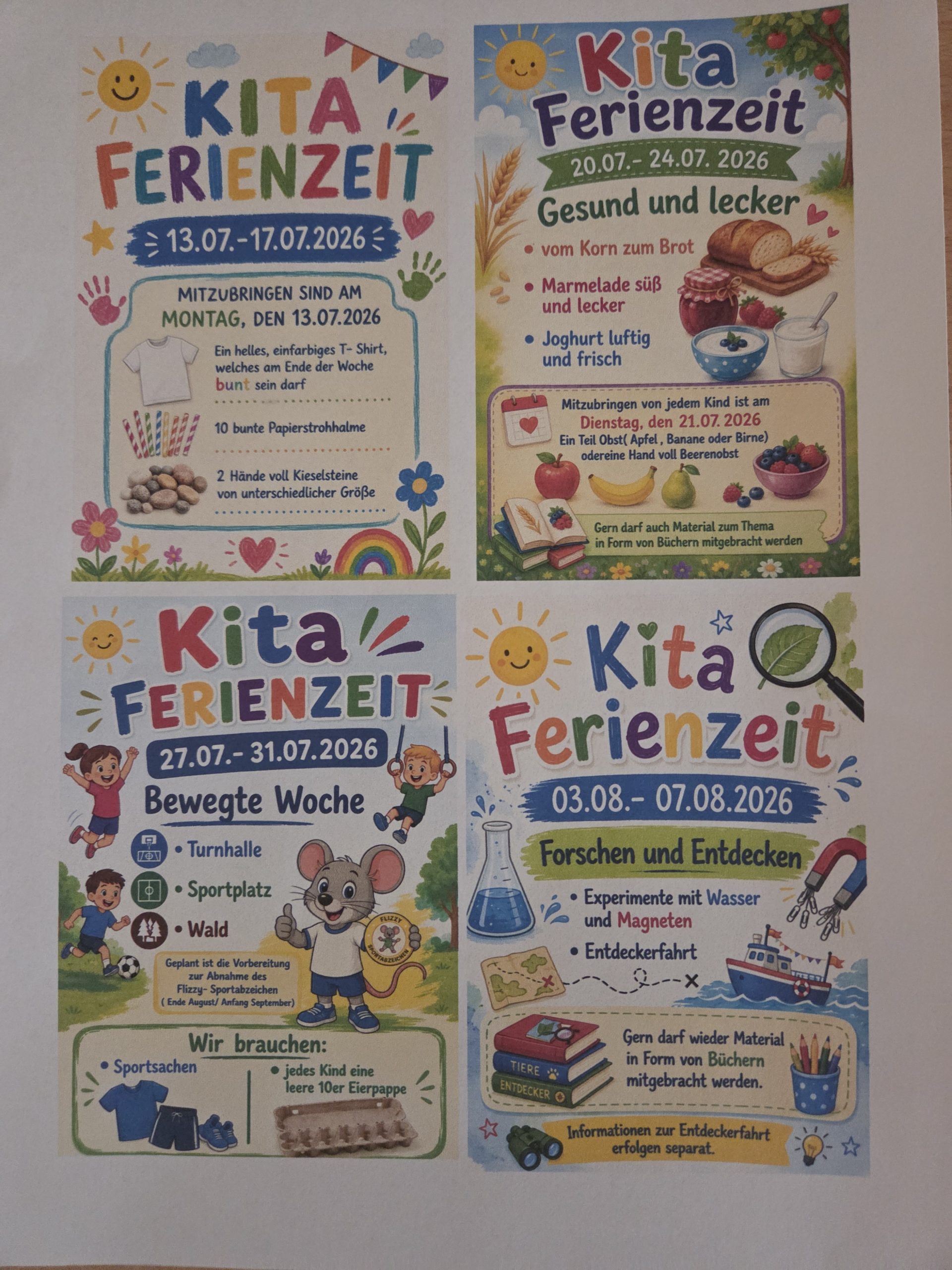 Ferienzeit im „Waldhäschen“