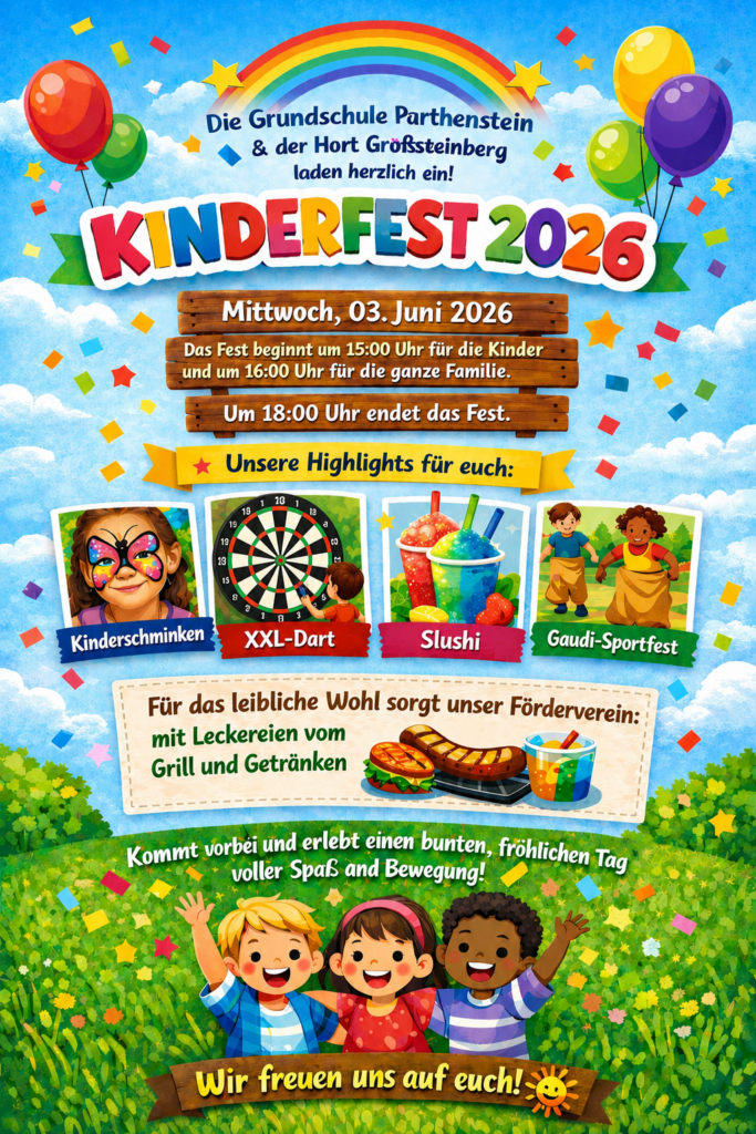 Kinderfest am 3.6.26