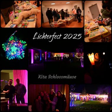 Unser Lichterfest 2025 in der Kita Schlossmäuse