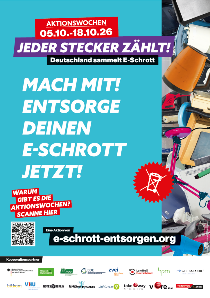 Reparieren statt wegwerfen: KELL und Reparaturcafé Grimma sammeln Elektro-Kleingeräte