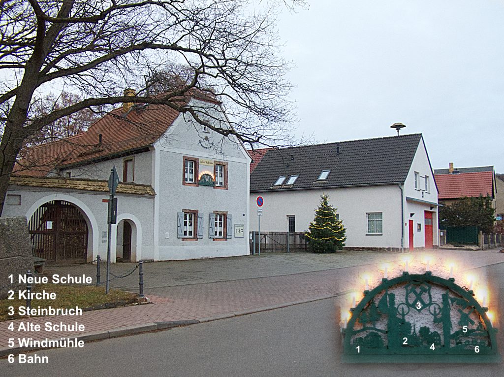 Weihnachtsglanz an der Alten Schule