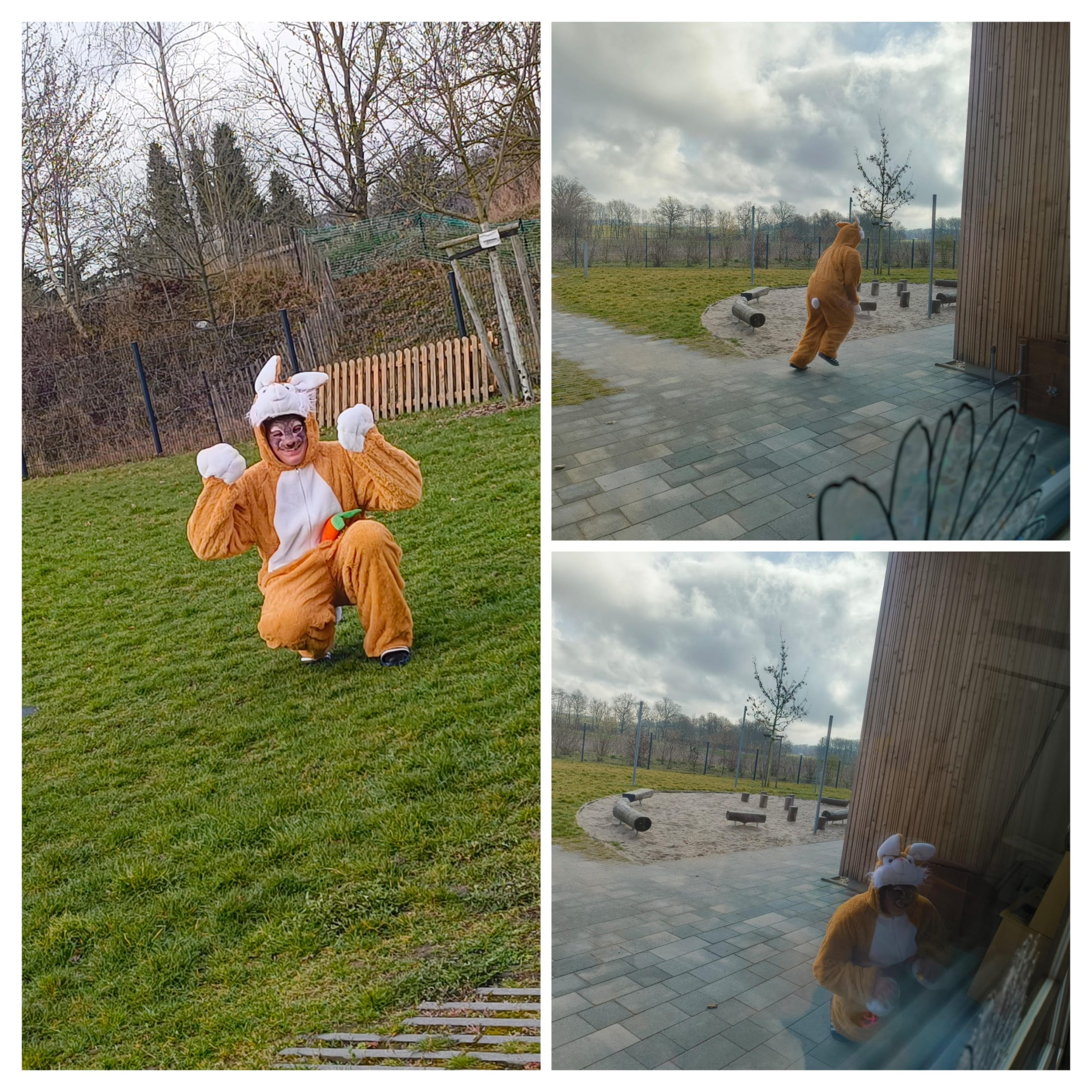 Osterfrühstück bei den Schlossmäusen in Pomßen